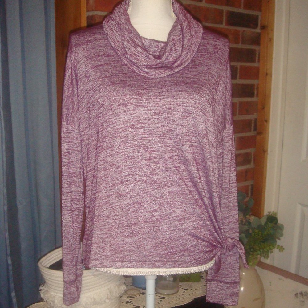 Cascade Sport Funnel Neck Tie Side Top S
